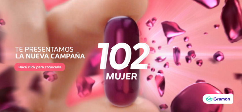 102 Mujer de Laboratorio Gramon, presenta nuevo spot publicitario