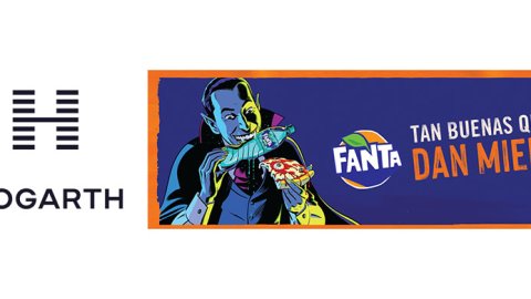 Hogarth Argentina junto a Coca-Cola en el lanzamiento de la nueva Fanta Misterio