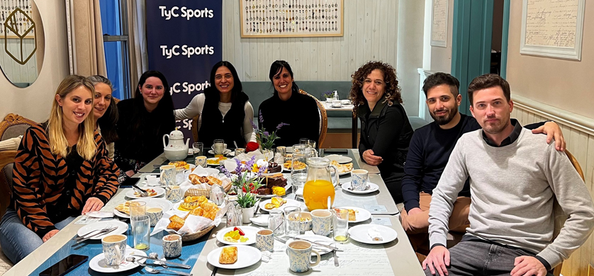 TyC Sports realizó desayunos comerciales con agencias