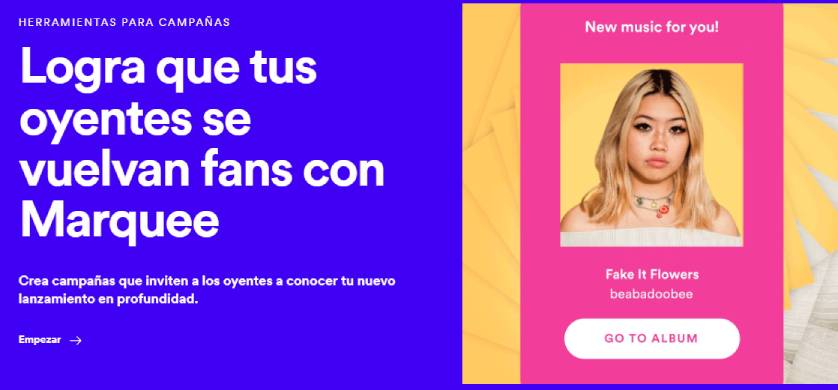 Spotify Marquee desembarca en Argentina para ayudar a los artistas a promocionar su nueva música