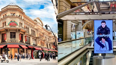 Grupo Vía suma a Galerías Pacífico a su circuito DOOH indoor