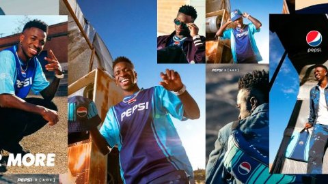 Pepsi anunció a Vinicius Jr. como su nuevo embajador de marca