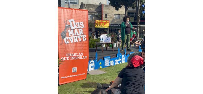 Desmarcarte llevó el mensaje de Sol Despeinada a Ituzaingó: género, diversidad sexual y justicia social