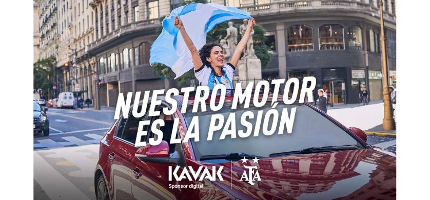 Kavak presenta "Nuestro motor es la pasión", su nueva campaña para alentar a la Scaloneta