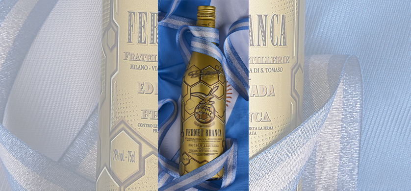"Queremos la dorada": Fernet Branca presenta una edición limitada de su botella