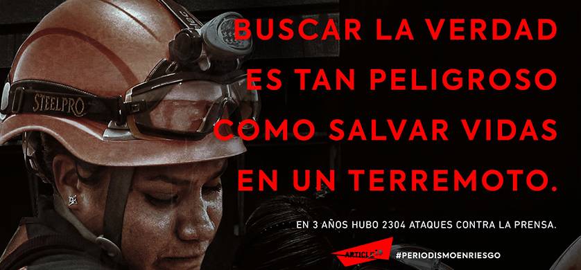 Grey México creó campaña para Article 19 para frenar la impunidad en los asesinatos de periodistas