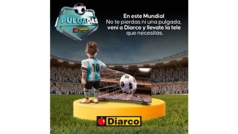La nueva campaña de Diarco para no perderse ni una “Pulgada” del Mundial
