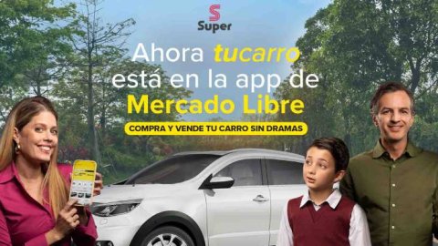 "Sin dramas", la nueva campaña de Super para Mercado Libre TuCarro