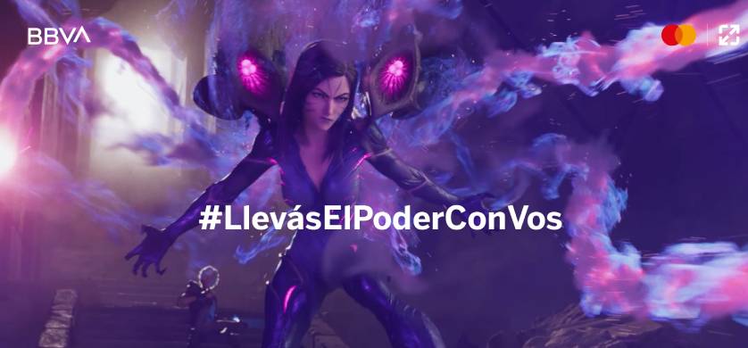 Rapp creó para Mastercard y BBVA la campaña "Llevás el poder con vos"