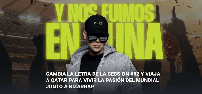 Globant y Bizarrap se unen para llevarte al mundial
