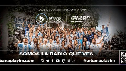 La selección de Urbana Play transmitirá desde Qatar 2022