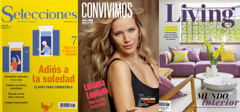 Ranking mensual: las revistas impresas más vendidas en la Argentina