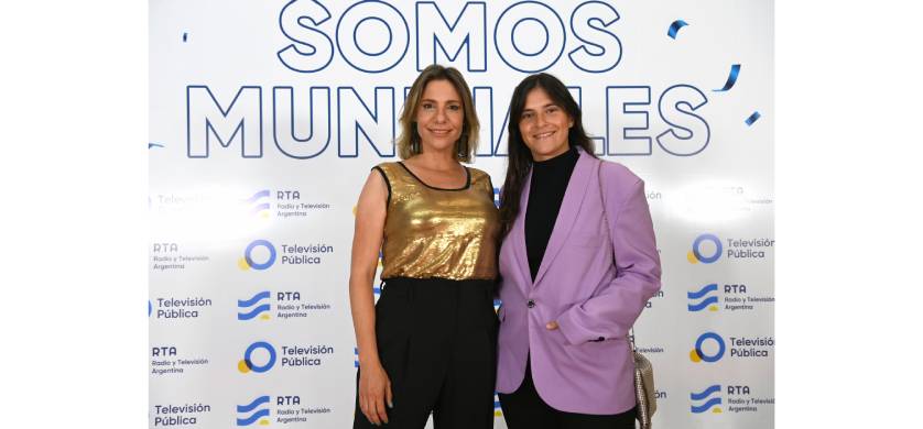 Ángela Lerena y Lola del Carril, las primeras mujeres en conducir un partido Mundial