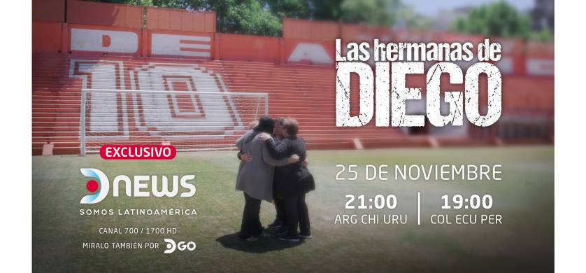 DirecTV estrena el documental “Las hermanas de Diego”