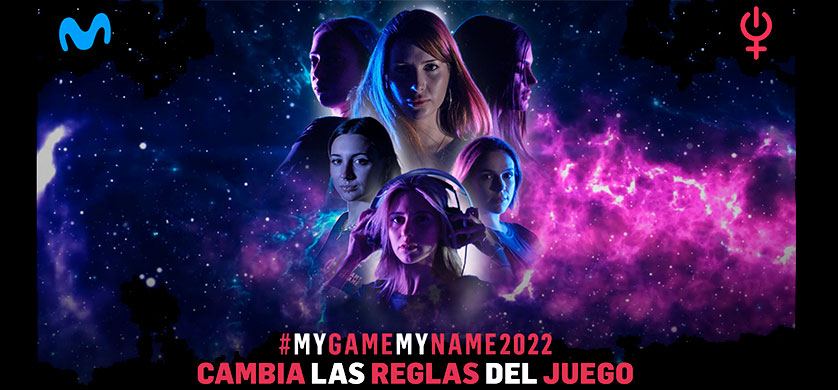 Movistar denuncia el machismo en los videojuegos con una nueva edición de “MyGameMyName”