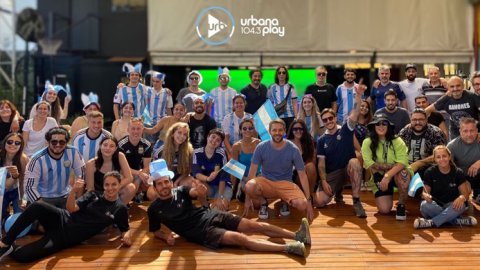Mundial de Qatar: se hizo el primer Urbana Play fan fest