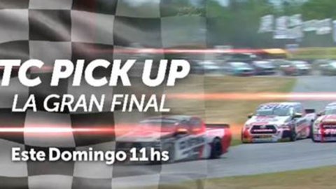 América transmitirá este domingo en vivo la gran final del  TC Pick Up, TC Mouras y TC Pista Mouras