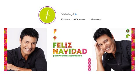 DYU y Falabella reinterpretan la Navidad junto a Chayanne con una campaña