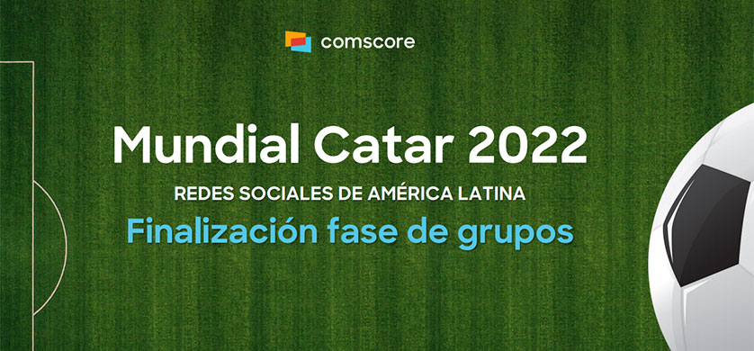 Comscore Mundial Qatar 2022: Resumen fase de grupos