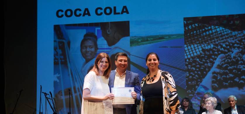 Coca-Cola Argentina es reconocida por sus acciones en sustentabilidad