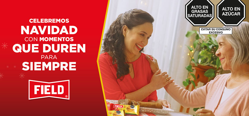 FIELD y Mondelez Perú invitan a los peruanos a compartir en familia con la campaña "La Receta de la Navidad"