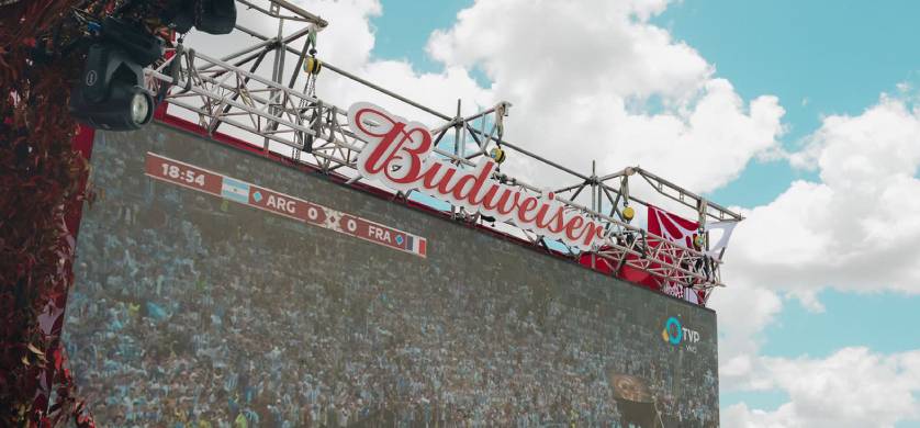 Budweiser festejó junto a Argentina campeón del mundo con celebraciones en todo el país