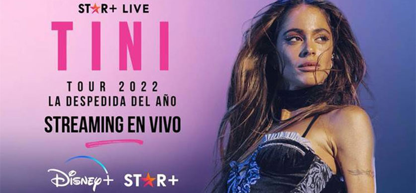STAR+ LIVE presenta: “Tini Tour 2022: la despedida del año”
