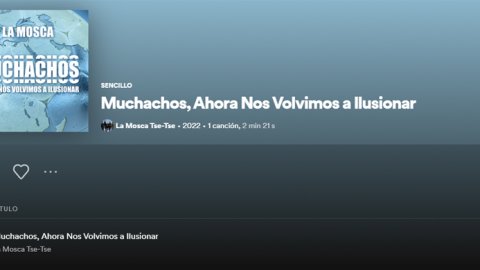 "Muchachos" rompió el récord de la canción con mayor cantidad de reproducciones en Spotify