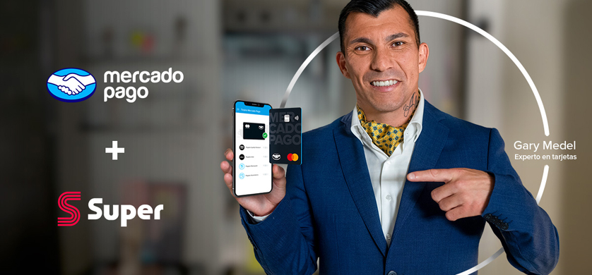 Super Chile y Mercado Pago lanzan su nueva tarjeta con Gary "El Pitbull" Medel