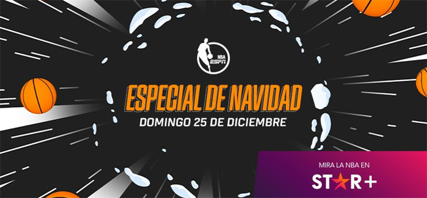 La NBA en Navidad en vivo por ESPN y STAR+
