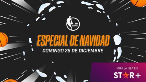 La NBA en Navidad en vivo por ESPN y STAR+