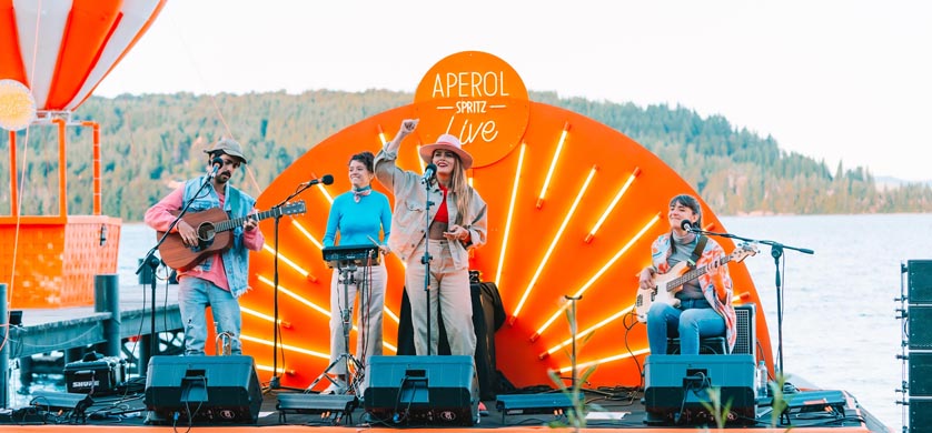Llega el festival de música itinerante Aperol Spritz Live