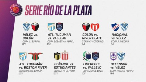 Serie Río de la Plata en vivo por ESPN Premium