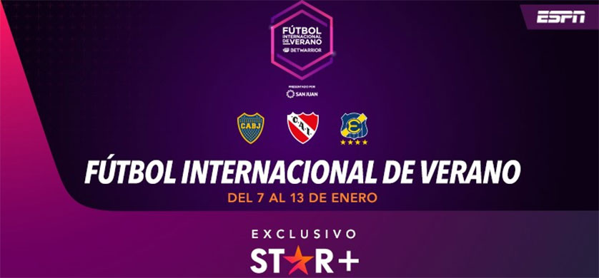 Boca-Independiente dan comienzo al Fútbol Internacional de Verano por STAR+