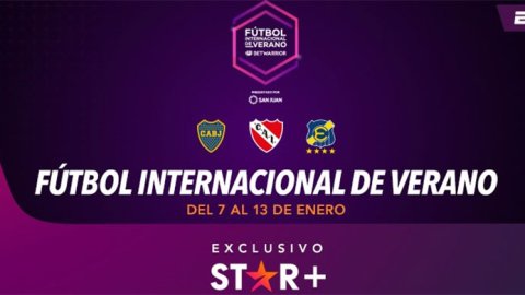 Boca-Independiente dan comienzo al Fútbol Internacional de Verano por STAR+