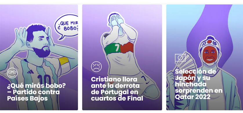 Mundial de Qatar 2022: cómo se jugó en las redes sociales