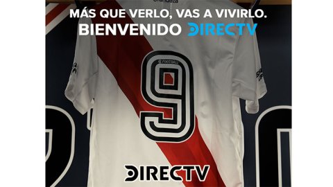 DirecTV es el nuevo sponsor de camiseta de River Plate