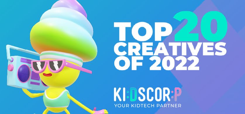 Kids Corp presenta el Top 20 de creativos para el segmento U18