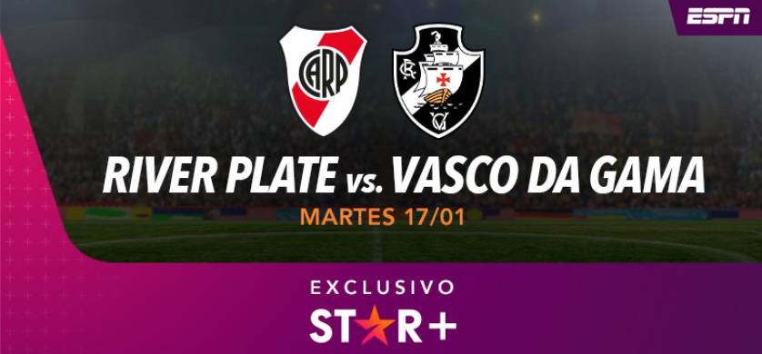 River cierra su gira internacional frente a Vasco da Gama en exclusiva por STAR+