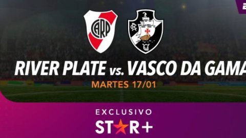 River cierra su gira internacional frente a Vasco da Gama en exclusiva por STAR+