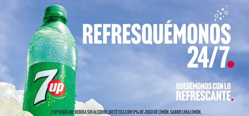 7UP celebra la amistad con su nueva campaña de verano: "Los amigos nos refrescan"