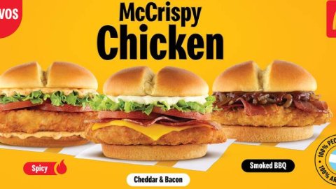 McDonald’s anuncia las nuevas McCrispy Chicken