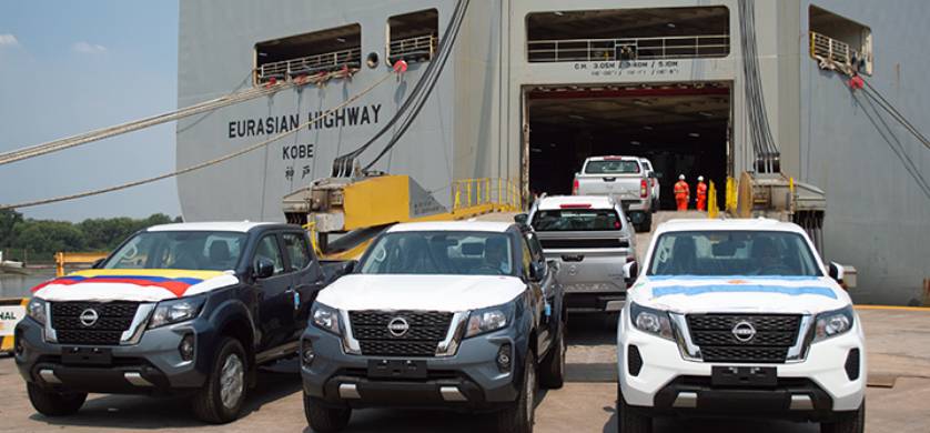 Nissan Argentina comienza la exportación de Frontier a Colombia