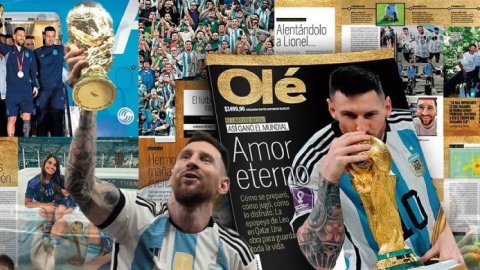 Olé presenta "El libro de Messi: así ganó el Mundial"