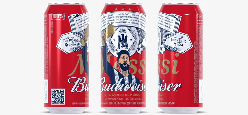 Budweiser sigue con los festejos y lanza una nueva edición limitada por el Mundial