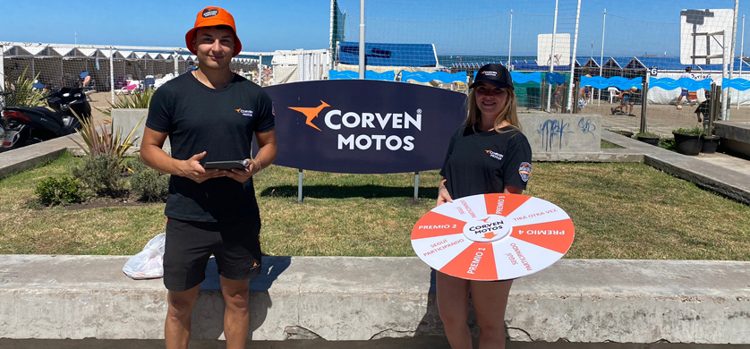 Corven activa el verano en Mar del Plata, Córdoba y Rosario con sorteos