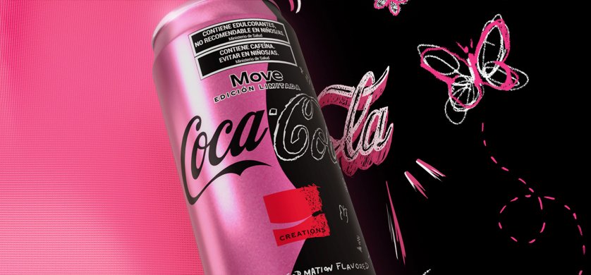 Lata de Coca-Cola zero sin cafeína, Coca-Cola Zero México