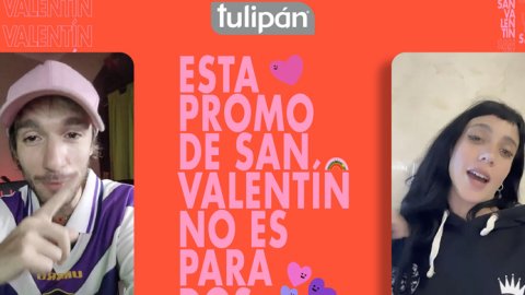 Tulipán, BBDO y la primera promo de San Valentín adaptable