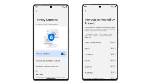 La versión beta de Privacy Sandbox llegará a Android