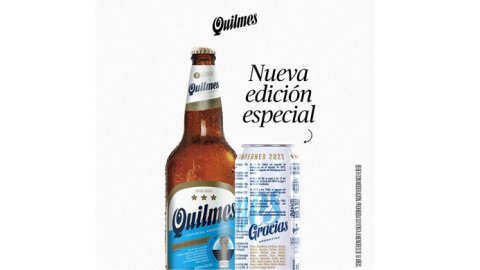 Campeones: Quilmes lanza una edición especial por la Selección